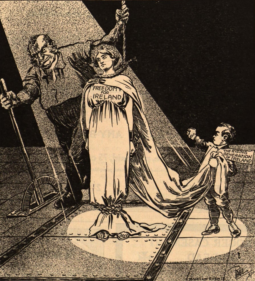 1916-sketch-gallery-freedom-for-ireland1