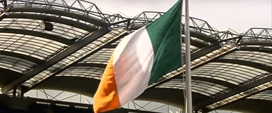 Schools mark 1916 at Croke Park Flag Ceremony