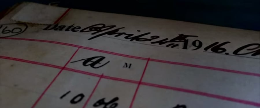 1916 Ambulance log book to go on display