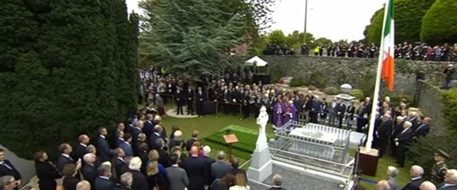 RTÉ News Report: Thomas Kent was given a State Funeral in Cork
